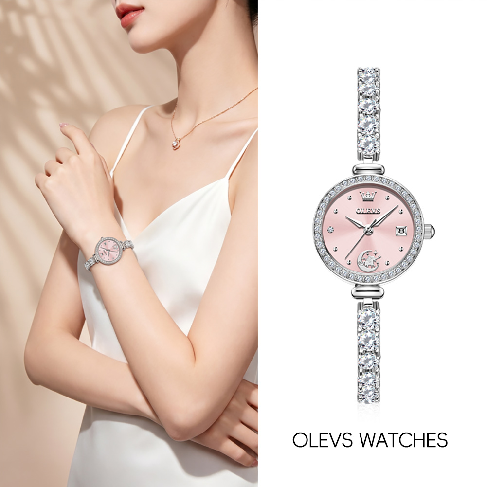 Jewelry Bracelet Watches - Jam Tangan Wanita OLEVS 2998 Asli
