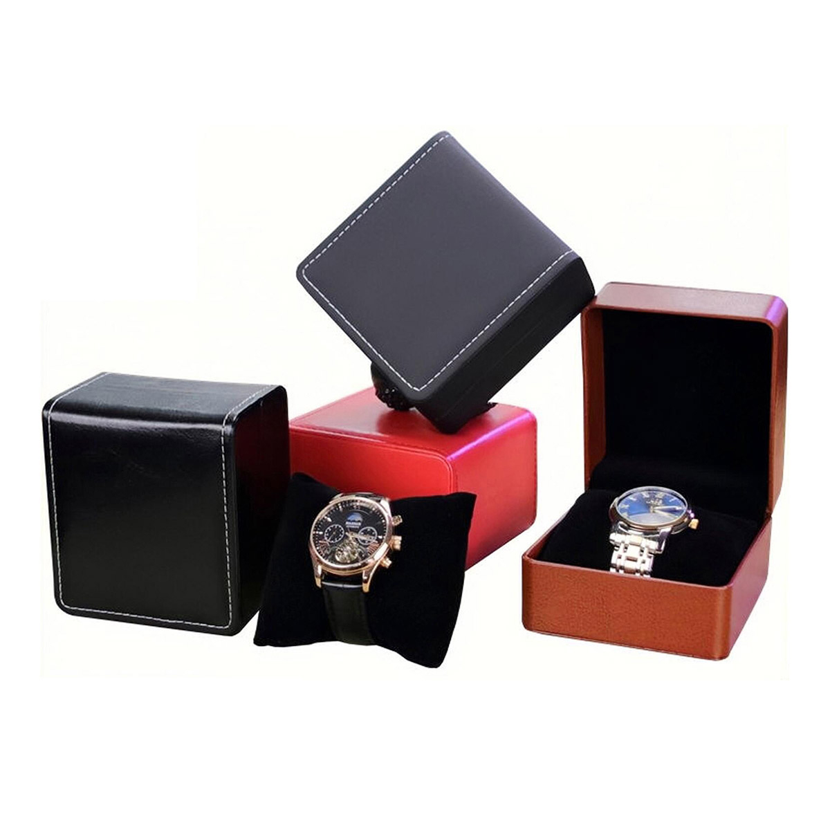 Best Jewelry Watches Women - Kotak jam tangan kulit modis tempat