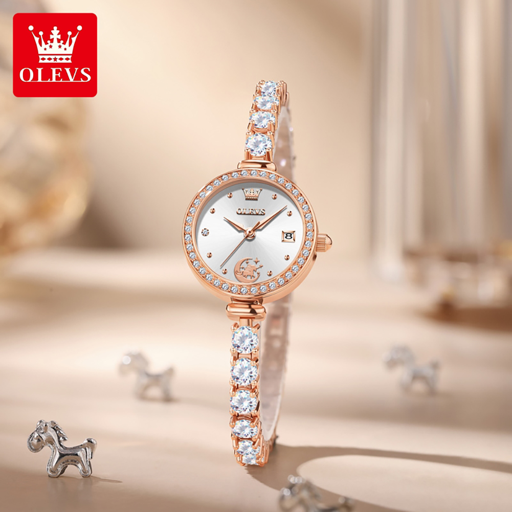 Jam Tangan Wanita OLEVS 2998 A - Jewelry Bracelet Watches ulasan dan harga