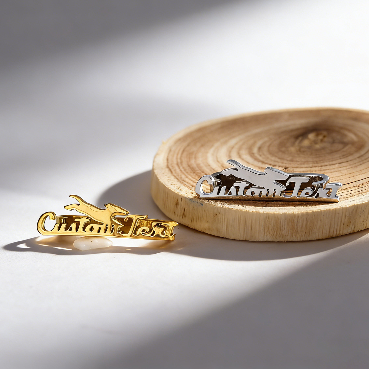 Chandler Cincin Logam Nama Kus - Jewelry Bracelet Watches ulasan dan harga