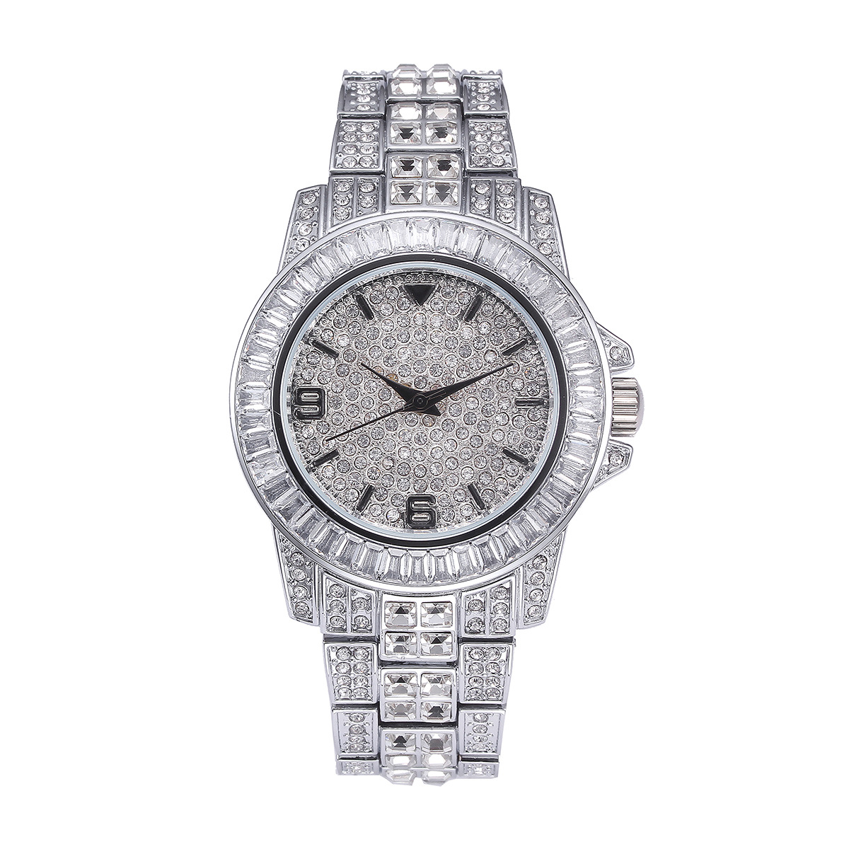 Jam Tangan Quartz Batu Mewah u - Jewelry Bracelet Watches ulasan dan harga