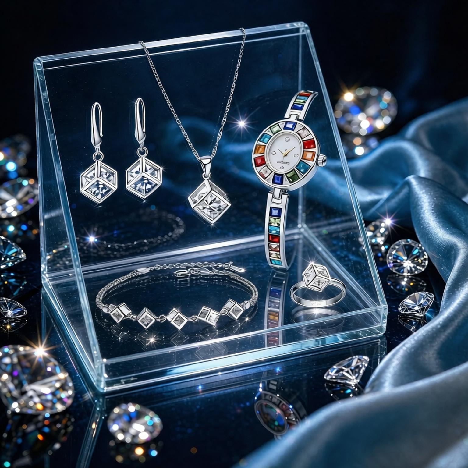 Set Perhiasan Mewah Kalung, Ci - Best Jewelry Watches Women ulasan dan harga