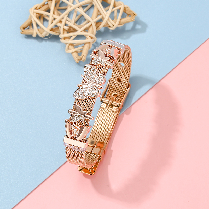 Gelang jaring baja tahan karat - Best Jewelry Watches Women ulasan dan harga