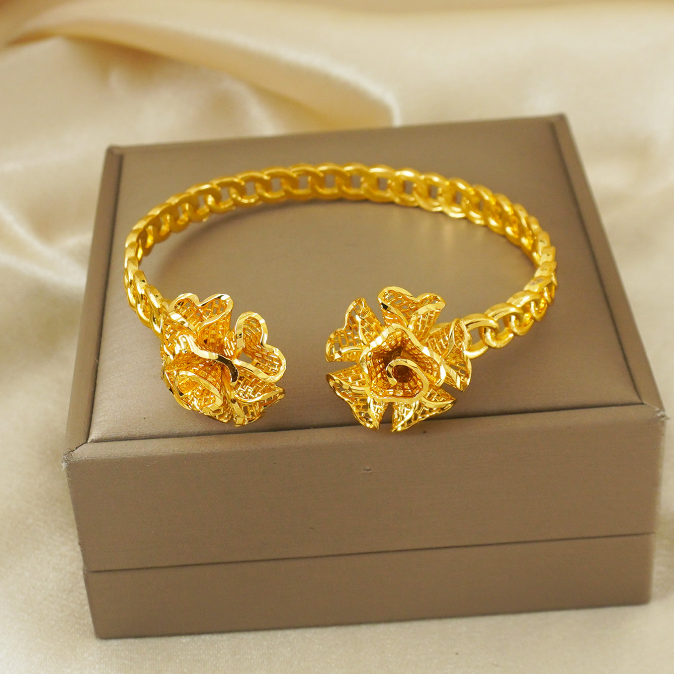 Gelang tembaga berlapis emas t - Best Jewelry Watches Women ulasan dan harga