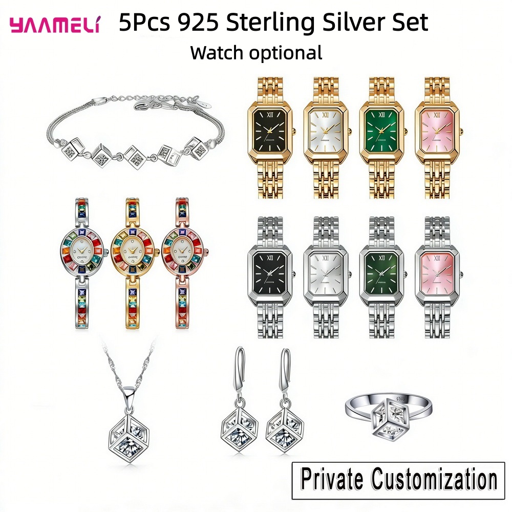Set Jam Tangan Anting Kalung Z - Best Jewelry Watches Women ulasan dan harga